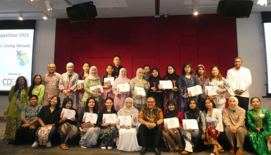 Serunya Speech Competition 2025 Pekerja Migran Indonesia di Singapura