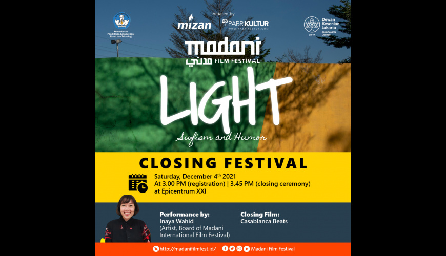 Madani Film Festival 2021 Ditutup dengan Film Rap Asal Maroko