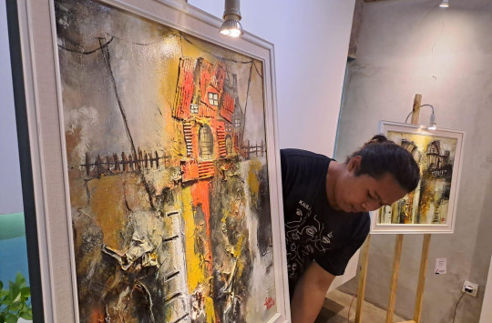 Biaya Patungan Pameran Seni Rupa Sangkakala Sukses digelar di Semarang