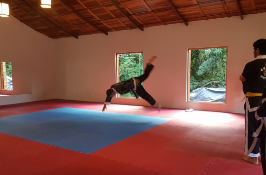 Pengalaman Latihan Taekwondo Rasa Militer