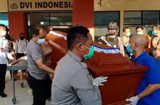 Jenazah Karyono Widodo dimakamkan di Semarang